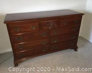 Solid Wood Dresser manufactured by Kling.