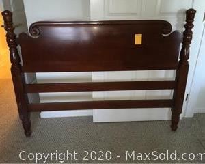 Full Head Board, Solid Wood.