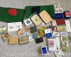 Game Night - An assortment of playing cards and much more