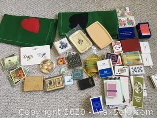 Game Night - An assortment of playing cards and much more