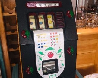 totally refurbished  Mills  nickel slot machine