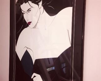 a very large signed Nagel  print