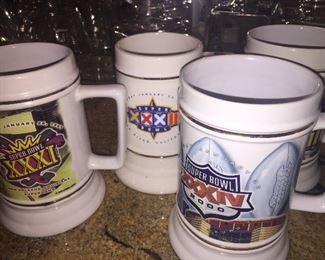 Super Bowl Tankards