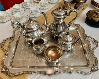 Vintage S.P. Tea and Coffee Set (Tray is Separate)