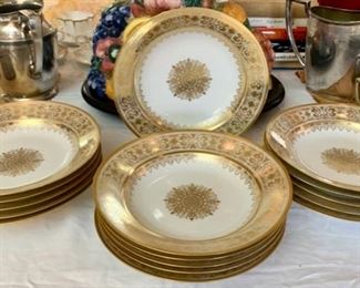 Large Set of Early 20th Century Porcelain Bowls by Sevres