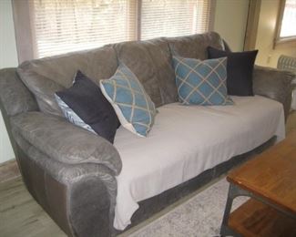 one of 2 sofas
