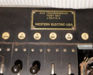 Western Electric transmission test set