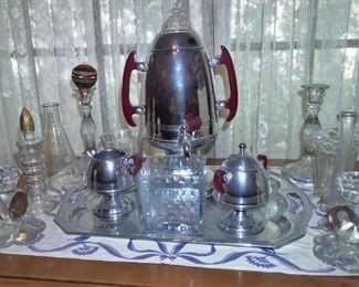 Art Deco coffee service