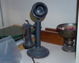 Candlestick phone