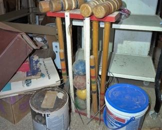Croquet set