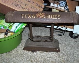 Texas Aggies desk lamp