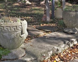 Concrete planters