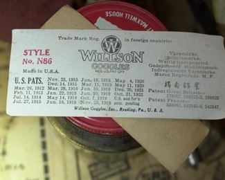 1920's safety goggles