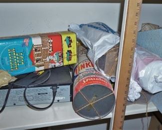 Lincoln Logs and Tinker Toys