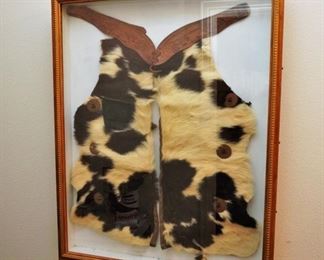 Cowhide chaps from 1934