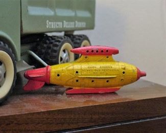 Buck Rogers diecast sub by Tootsietoy