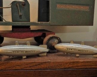 USN Los Angeles dirigibles by Tootsietoy