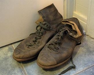 Vintage football cleats