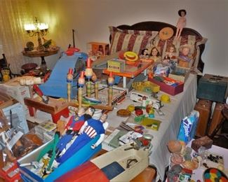 View of the toy room