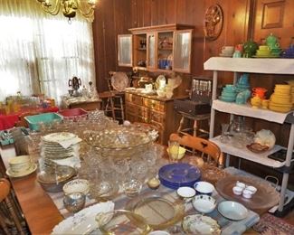 View of the dining room