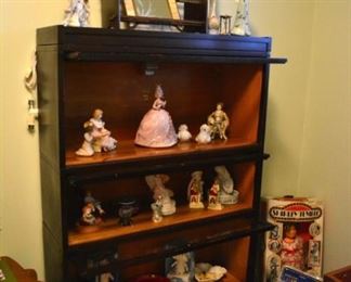 Greeting Cards, Macey Lawyer Bookcase, Figurines, Shirley Temple Doll   