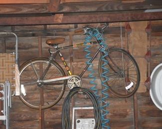 Free Spirit Bike, ladder, Enamel Pan, Sled