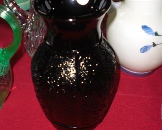 amethyst glass vase
