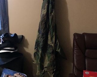 Camo sleeping bag cover