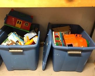 Thomas the Train toys.