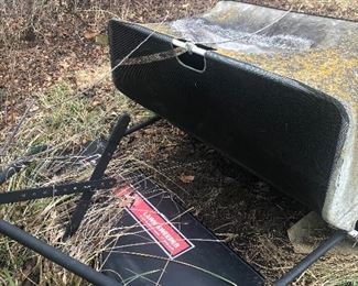 Attachment for large riding mower