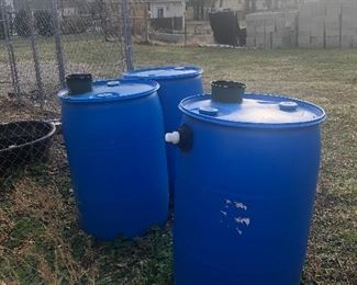 Rain barrels