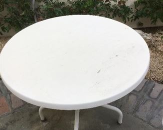 White side table