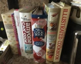 Collection of cookbooks