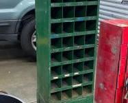 Bowman Green Metal 36 Compartment Parts Bin