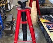 2 Heavy Duty Tri Pod / Jack Adjustable Stands 