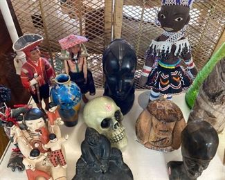 African
Inuit
Peruvian dolls/carvings