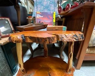 Burke wood table