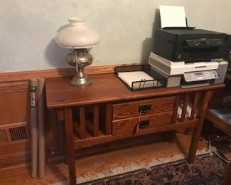 Side table to store copier, paper and ink cartridges. Great condition
