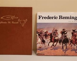 The CMR Book by John Willard HC 1970 The Art of Charles M. Russell and Frederic Remington Book by Peter Hassrick 1973