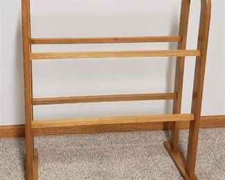Small Wooden Quilt Rack - 24 in. x 12 in. x 29 1/2 in.