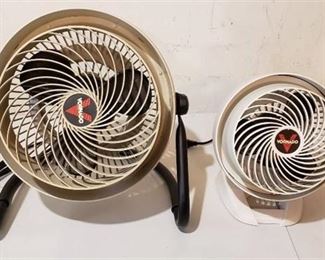 Pair of Vornado Fans - both work well
