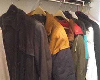 Andrew Marc men's jackets.. , London Fog coats, etc