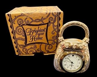 Brighton purse clock