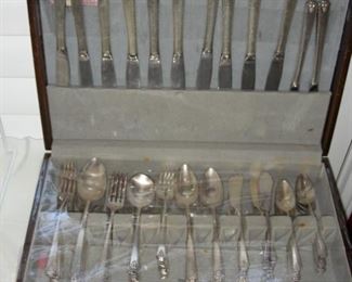 Silverplate flatware