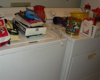 Whirlpool washer and dryer