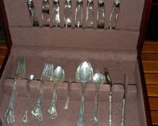 Gorham sterling flatware, Chantilly pattern. Not in the house until the morning of the sale!!!