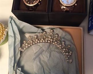 Watches (new in box) and Crown.