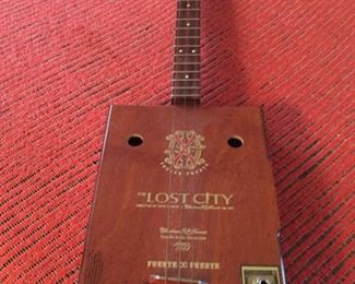 The Lost City Cigar guitar.