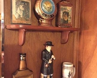 Vintage liquor Decanters