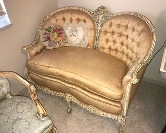 antique settee